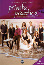 Private Practice Terceira Temporada Box 6 Dvds