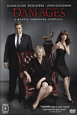 Damages Quarta Temporada Box 3 Discos